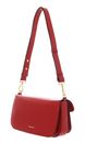 COCCINELLE C-Me Calf Shoulder Bag Scarlet COCCINELLE C-Me Calf Shoulder Bag Scarlet