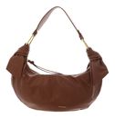 COCCINELLE Furoshiki Handbag puffy Smooth Leather Cognac COCCINELLE Furoshiki Handbag puffy Smooth Leather Cognac