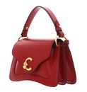 COCCINELLE C-Me Calf Handbag S Scarlet COCCINELLE C-Me Calf Handbag S Scarlet