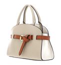 COCCINELLE Sabine New Tric Handbag Sandshell / Pearl / Crab COCCINELLE Sabine New Tric Handbag Sandshell / Pearl / Crab