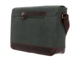 BUCKLE & SEAM Times Canvas Messenger Bag Green / Blu BUCKLE & SEAM Times Canvas Messenger Bag Green / Blu