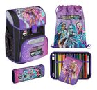 Scooli EasyStart Schulranzen-Set 5-teilig Monster High