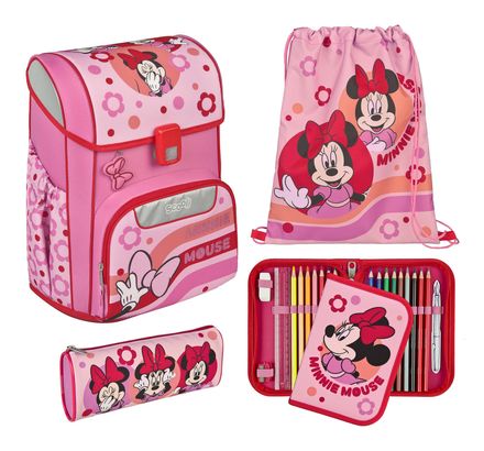 Scooli EasyStart Schulranzen-Set 5-teilig Minnie Mouse