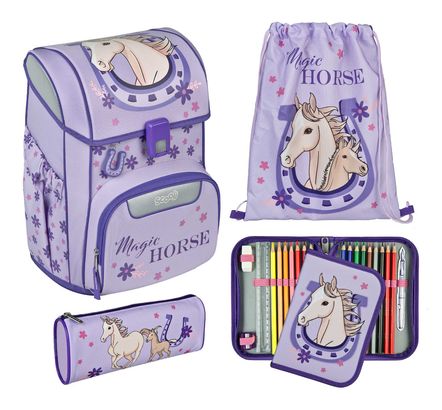 Scooli EasyStart Schulranzen-Set 5-teilig Magic Horse Scooli EasyStart Schulranzen-Set 5-teilig Magic Horse