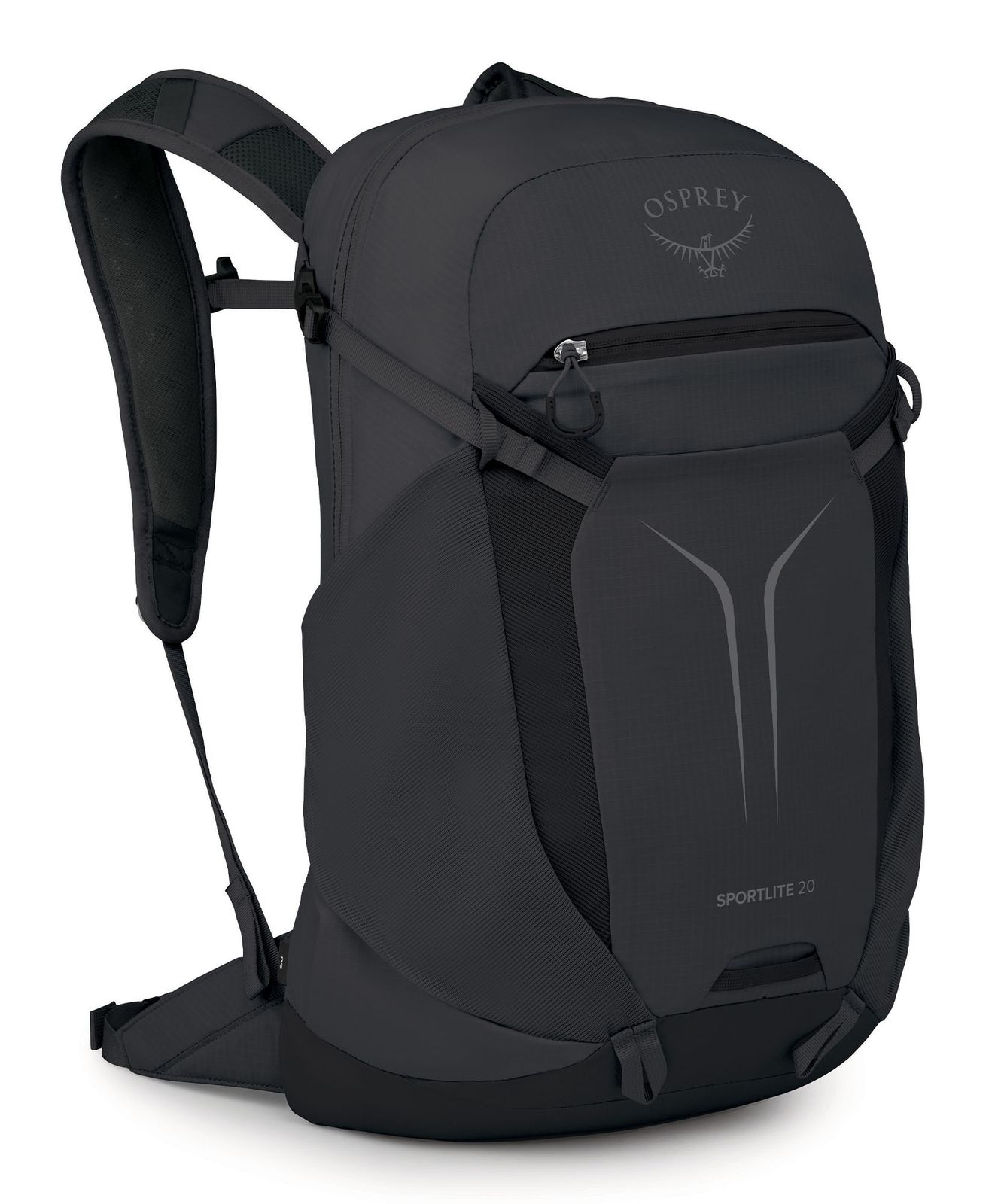Osprey Sportlite 20 Hiking Backpack Raven Black Osprey Sportlite 20 Hiking Backpack Raven Black