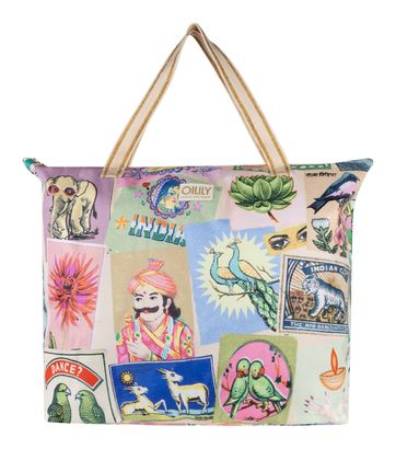 Oilily Sabina XXL Shopper Almond Oil