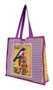 Oilily Surendra Shopper Purple Cactus Flower