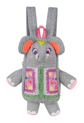 Oilily Elephant Backpack Grey Oilily Elephant Backpack Grey