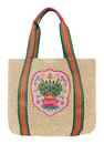 Oilily Straw Shopper Shifting Sand