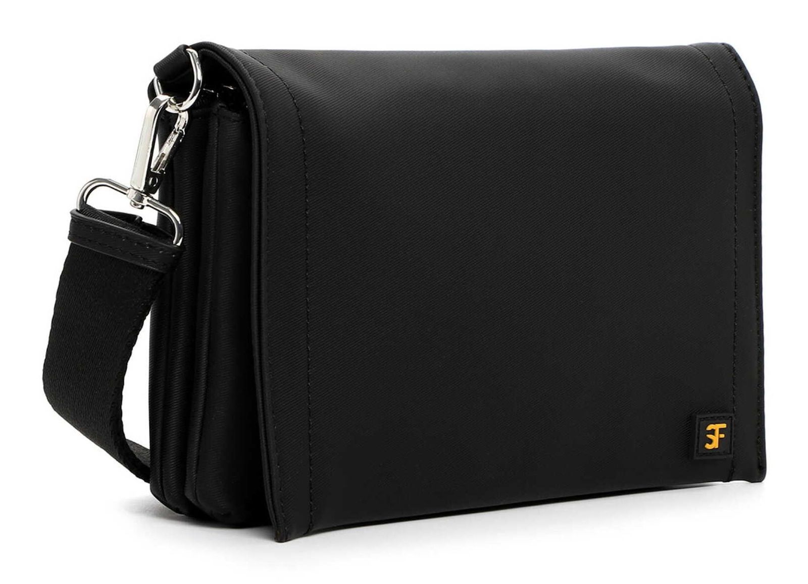 SURI FREY SFY Alley Crossover Bag With Flap Black SURI FREY SFY Alley Crossover Bag With Flap Black
