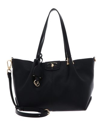 U.S. POLO ASSN. Royal Stewart Shopping Bag S Black U.S. POLO ASSN. Royal Stewart Shopping Bag S Black