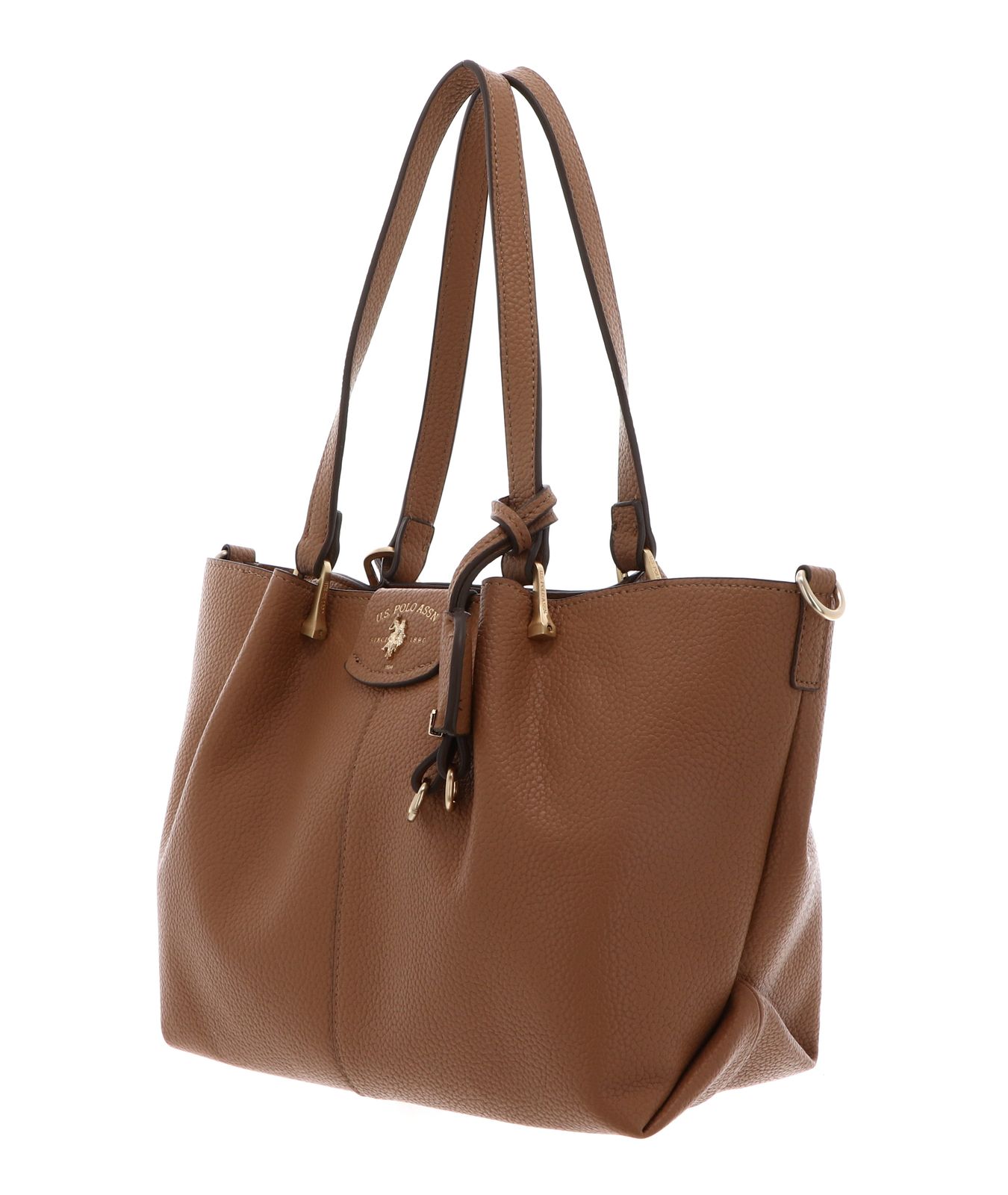 U.S. POLO ASSN. Royal Stewart Shopping Bag S Camel U.S. POLO ASSN. Royal Stewart Shopping Bag S Camel