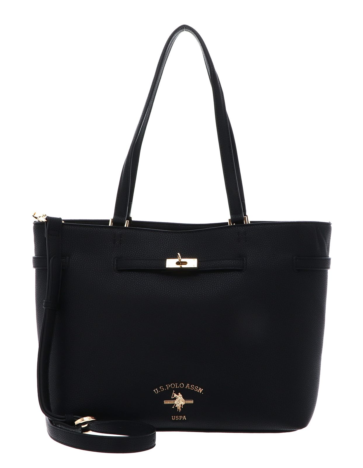 U.S. POLO ASSN. Stanford Shopping Bag M Black