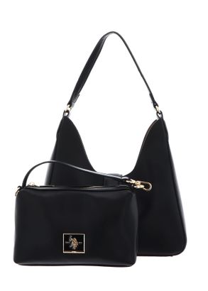 U.S. POLO ASSN. Margaret Hobo Bag Black