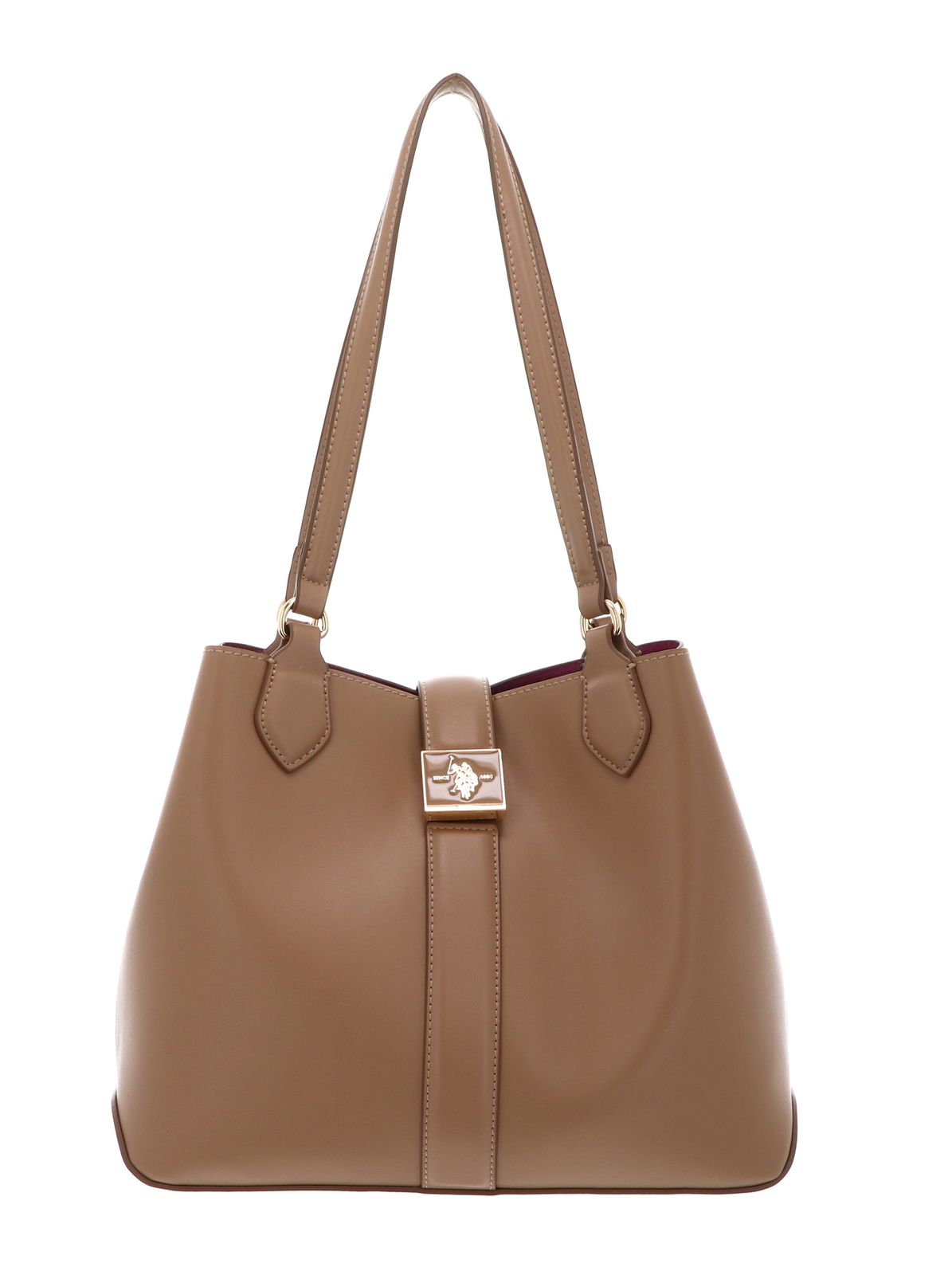 U.S. POLO ASSN. Margaret Shopping Bag Powder U.S. POLO ASSN. Margaret Shopping Bag Powder
