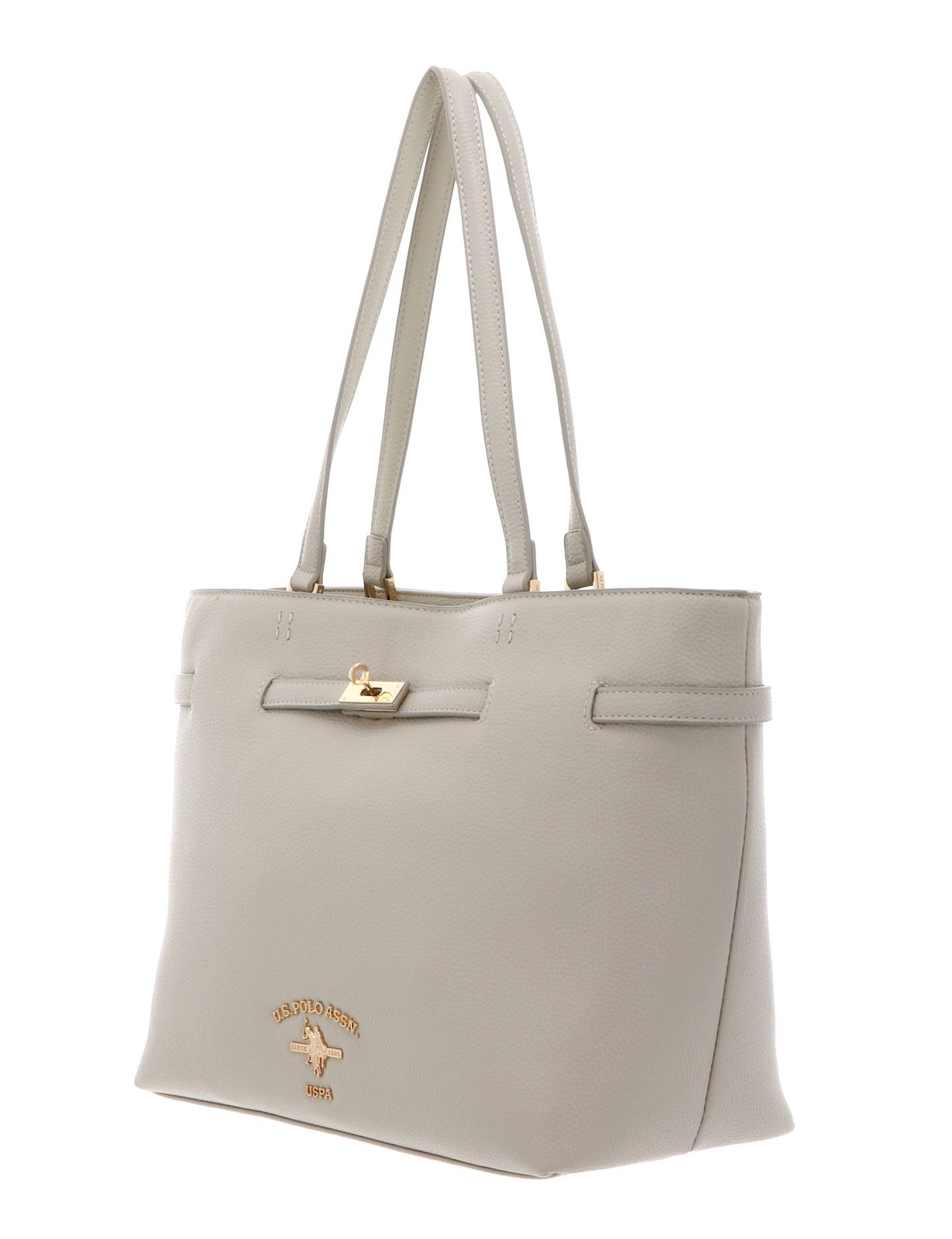 U.S. POLO ASSN. Stanford Shopping Bag M Cream White U.S. POLO ASSN. Stanford Shopping Bag M Cream White