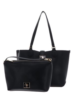 U.S. POLO ASSN. Margaret Shopping Bag Black