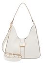 U.S. POLO ASSN. Margaret Hobo Bag Creme White