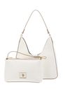 U.S. POLO ASSN. Margaret Hobo Bag Creme White