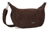 zwei Mademoiselle.M M70 Half-Moon Bag Nubuk - Espresso