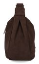 zwei Mademoiselle.M M70 Half-Moon Bag Nubuk - Espresso