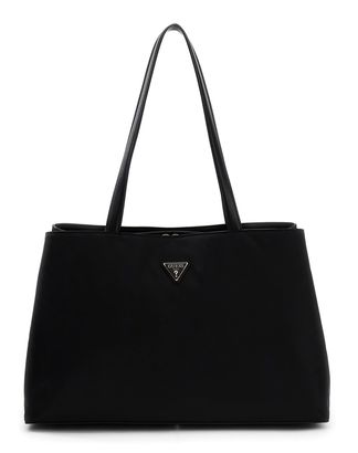 GUESS Follie Tri Compartment Tote Black GUESS Follie Tri Compartment Tote Black
