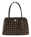 GUESS Patsie Tote Espresso Logo GUESS Patsie Tote Espresso Logo