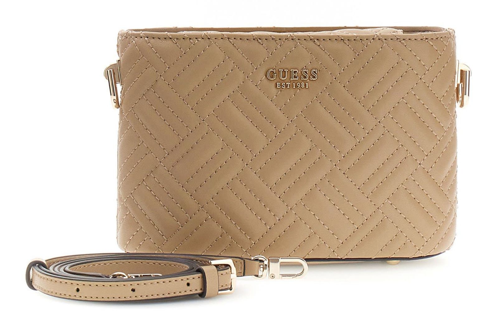 GUESS Sally Mini Bucket Beige GUESS Sally Mini Bucket Beige