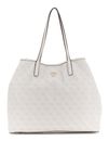 GUESS Eco Victtoria Large 2 In 1 Tote Bone Logo