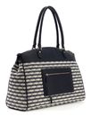 GUESS Giully Deluxe Dome Tote Navy Multi GUESS Giully Deluxe Dome Tote Navy Multi