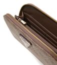 GUESS Latona Zip Around Organizer Latte Logo