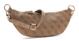 GUESS Latona Belt Bag Latte Logo