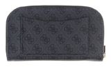 GUESS Latona Zip Around Organizer Coal Logo GUESS Latona Zip Around Organizer Coal Logo