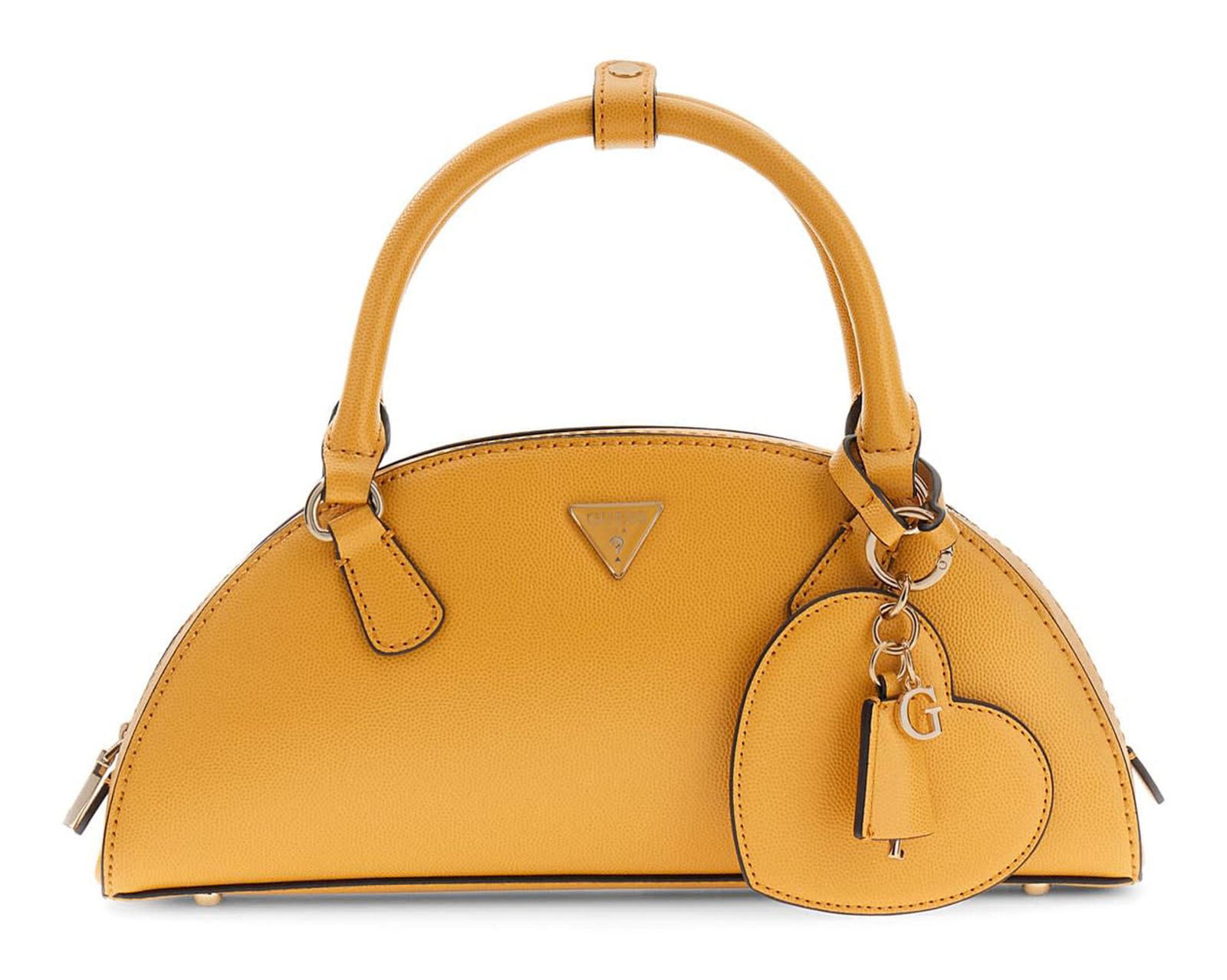 GUESS Isobel Dome Satchel Amber GUESS Isobel Dome Satchel Amber