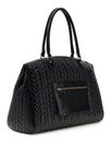 GUESS Cheryl Deluxe Dome Tote Black
