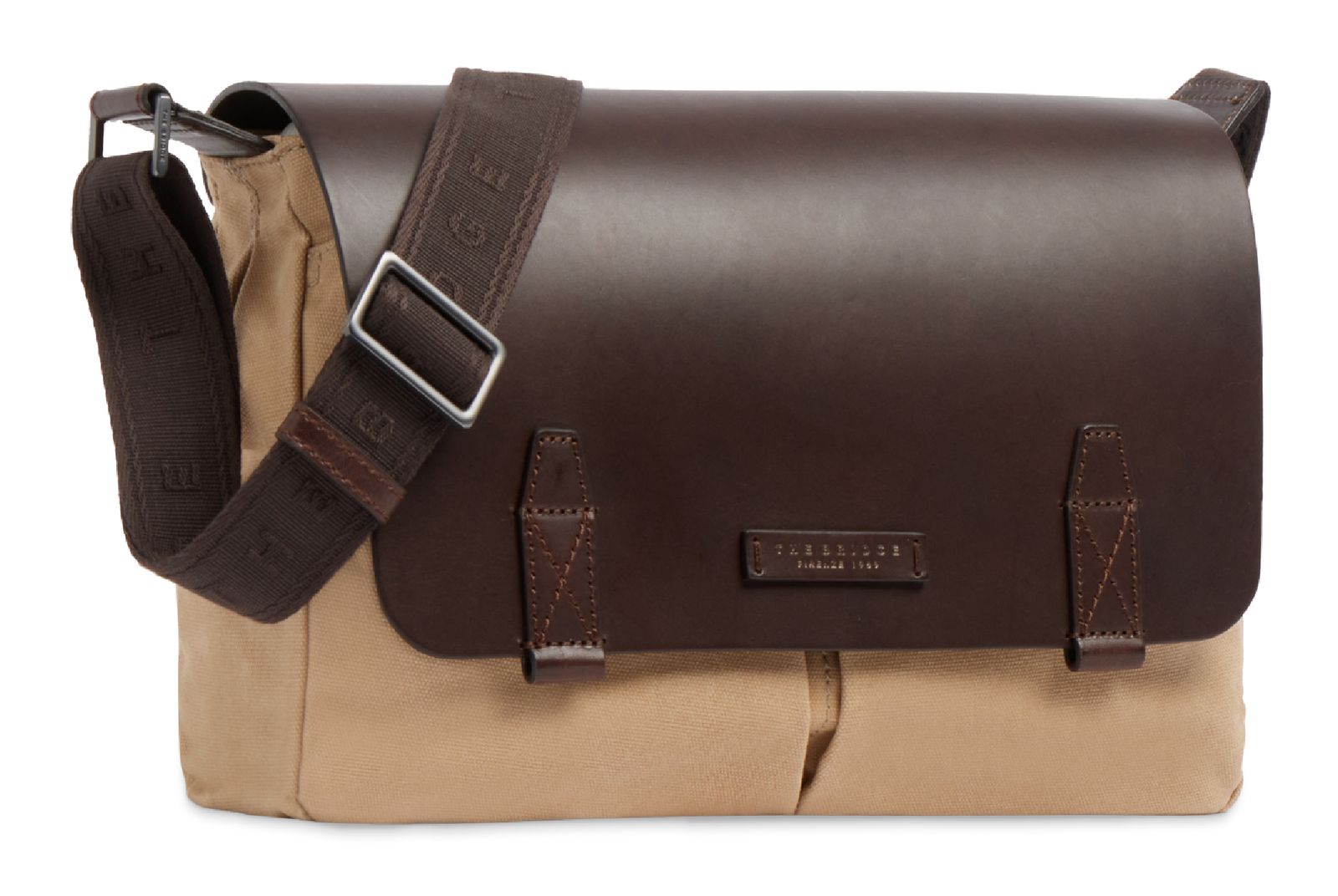 THE BRIDGE Igor Messenger Bag Naturale / T.Moro THE BRIDGE Igor Messenger Bag Naturale / T.Moro