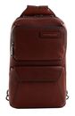 THE BRIDGE Ludovico Single Strap Backpack Marrone TB / Rut. Sc. Opaco