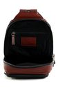 THE BRIDGE Ludovico Single Strap Backpack Marrone TB / Rut. Sc. Opaco