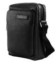 THE BRIDGE Ludovico Crossbody Bag Nero / Rutenio Scuro