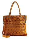 CATERINA LUCCHI Ambra Shopping Bag M Arancio + T / Burro