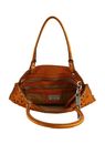 CATERINA LUCCHI Ambra Shopping Bag M Arancio + T / Burro
