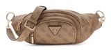GUESS Latona Belt Bag Latte Logo