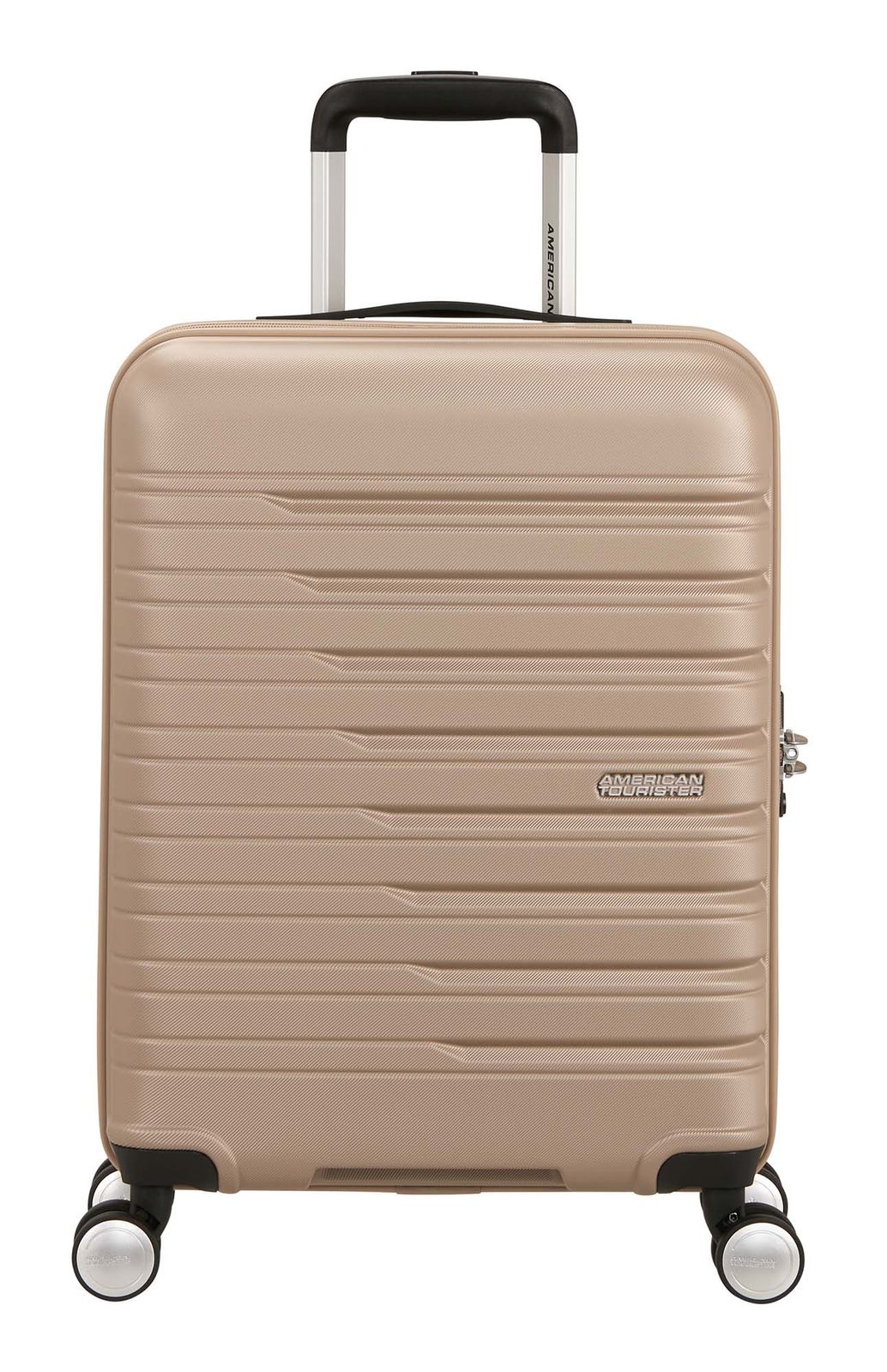 American Tourister Flashline Spinner 55 / 20 Trolley TSA S Ivory Gold