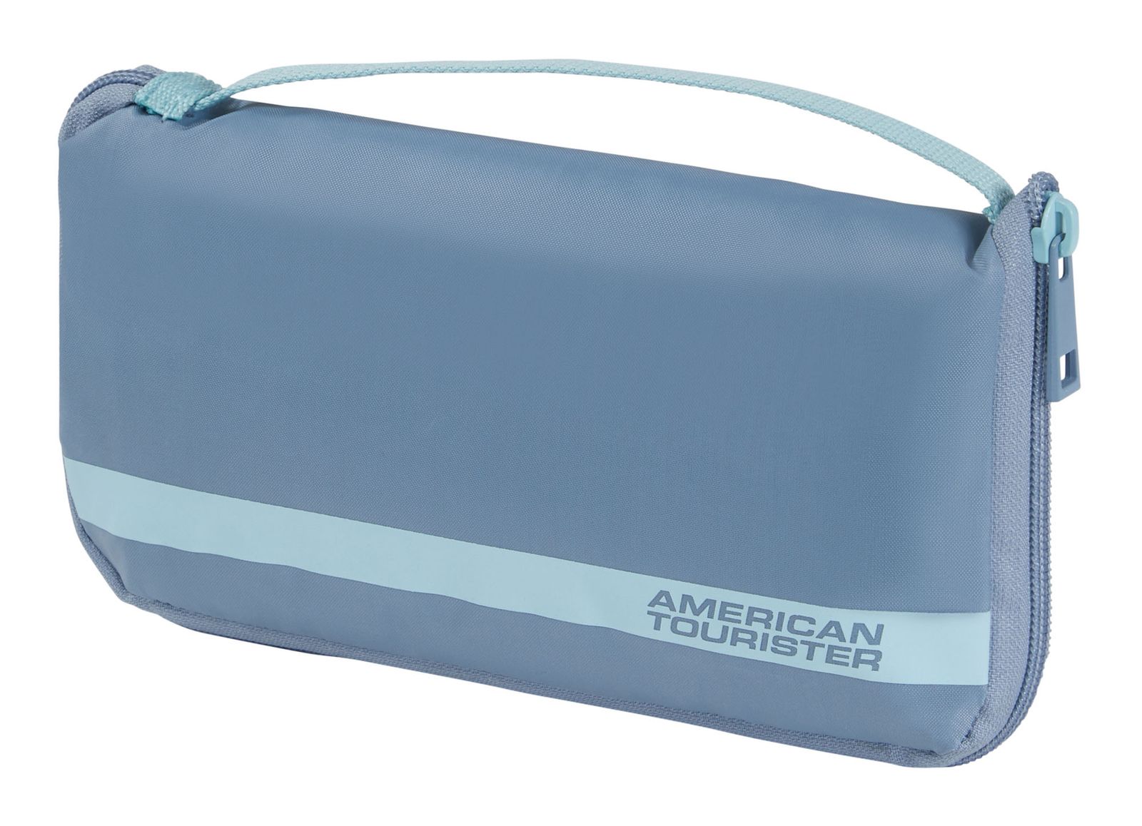 American Tourister Foldable Luggage Cover M Stone Blue / Blue