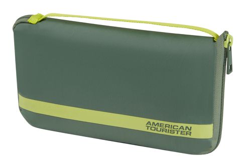 American Tourister Foldable Luggage Cover L Olive / Lime