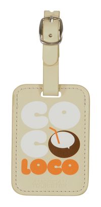 American Tourister Luggage Tag 2x Print Coco Loco
