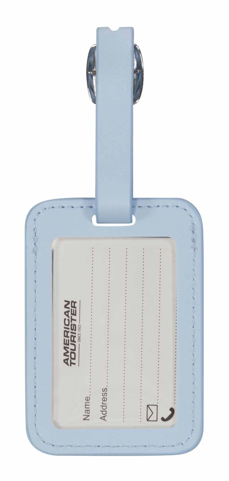 American Tourister Luggage Tag 2x Neptune Blue American Tourister Luggage Tag 2x Neptune Blue