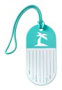 American Tourister Luggage Tag 2x Fun Sun Surf Repeat American Tourister Luggage Tag 2x Fun Sun Surf Repeat