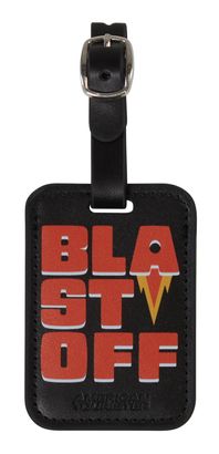 American Tourister Luggage Tag 2x Print Blast Off