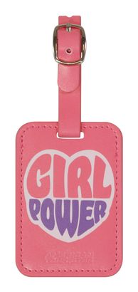 American Tourister Luggage Tag 2x Print Girl Power